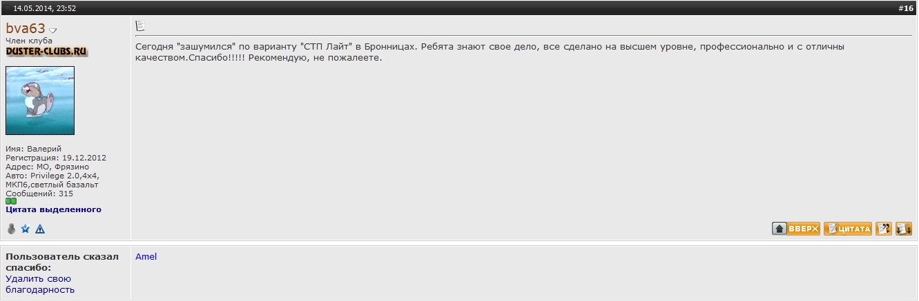 Шумоизоляция Рено Дастер своими руками.